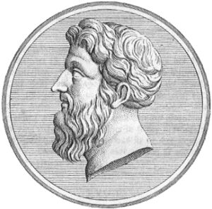 Chilone di Sparta, uno dei sette sapienti dell'antica Grecia.