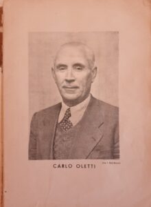 Carlo Oletti e due suoi manuali. Uno raro: "Manuale della Lotta Giapponese Moderna - Judo".