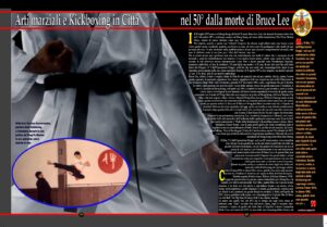 Mio articolo: "Gli inizi delle Arti Marziali e della Kickboxing, a Catanzaro. In occasione dei 50anni dalla morte di Bruce Lee". Per la rivista "I Catanzaresi", numero 23.