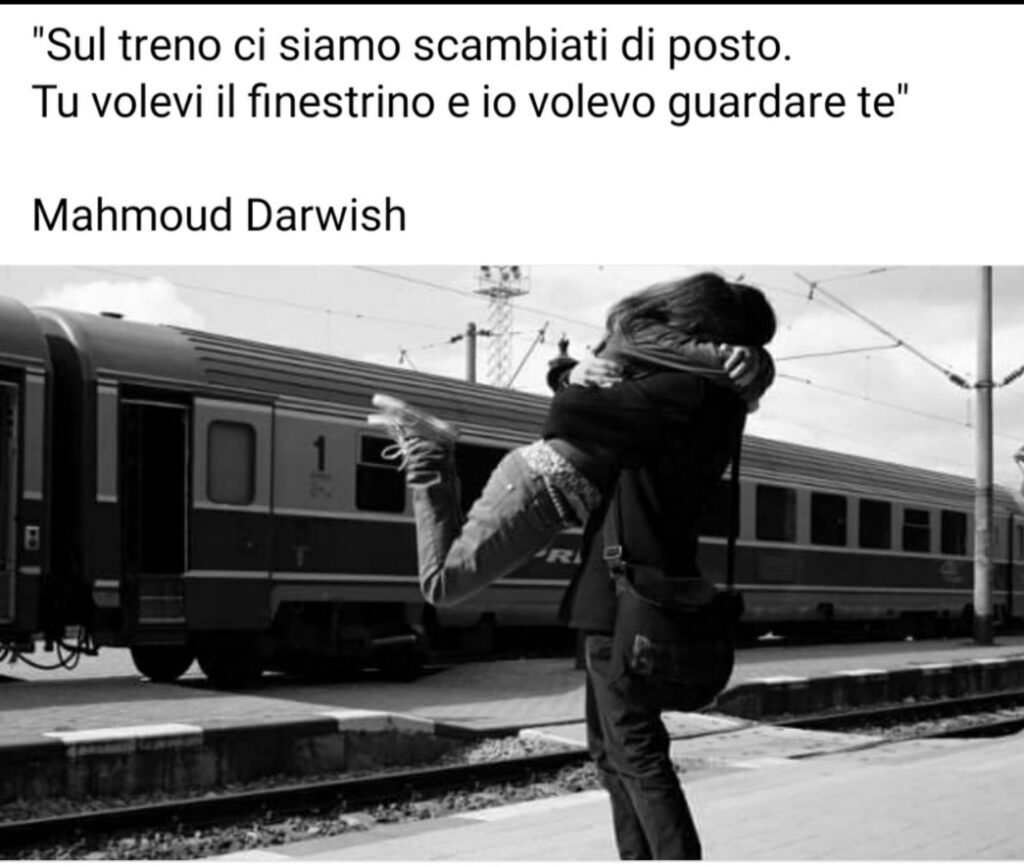 Mahmoud Darwish, il poeta (anche dell'amore), scrittore e giornalista palestinese.