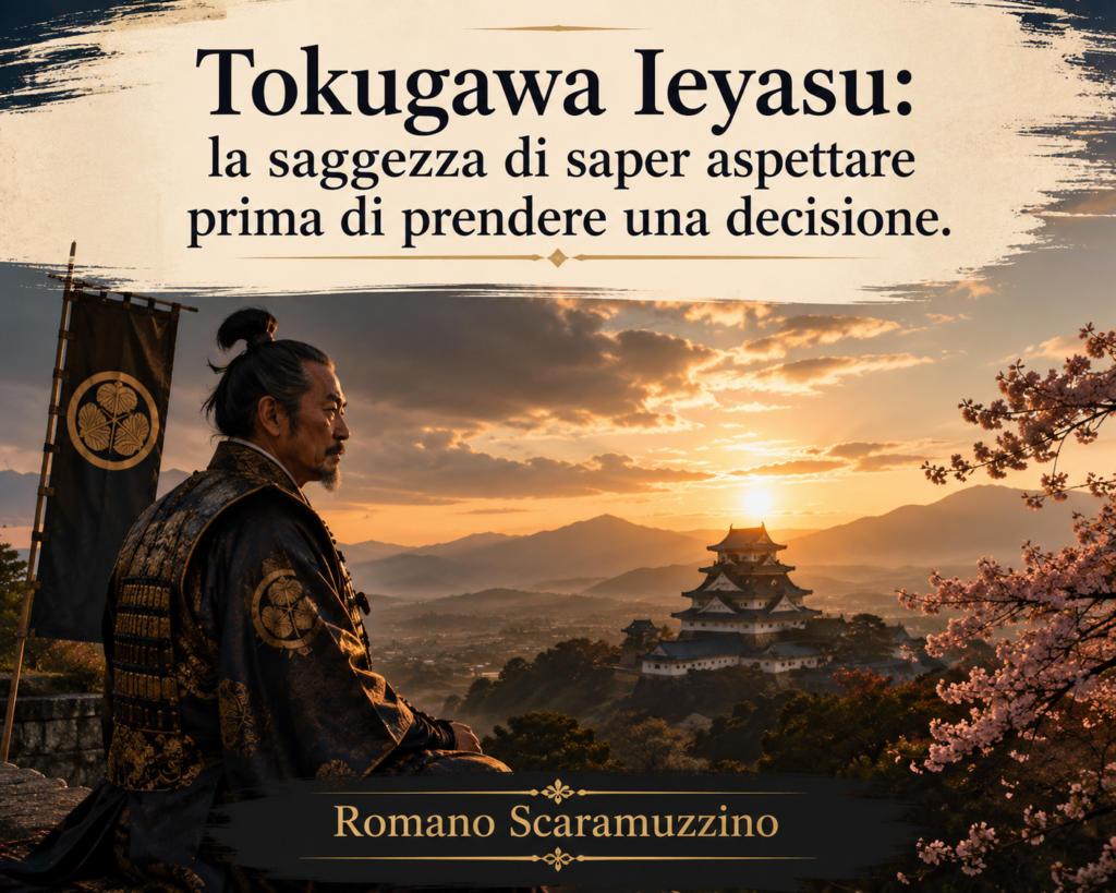 Tokugawa Ieyasu: la saggezza di saper aspettare prima di prendere una decisione. Tokugawa Ieyasu: la saggezza di saper aspettare prima di prendere una decisione.